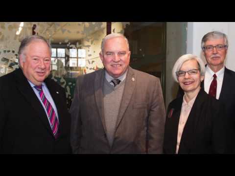 Barry Sheehy founds the Irish Studies Rare Books Collection at Concordia Library