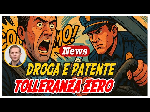 PATENTE e DROGA: tolleranza zero, stop anche per un consumo occasionale  | Avv. Angelo Greco