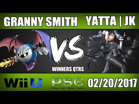 Granny Smith (Meta Knight) vs Yatta | JK (Bayonetta) - Wii U Winners Quarters - S4M