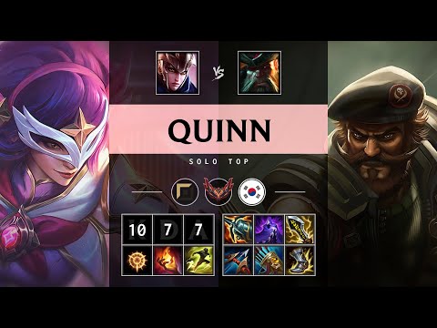 Quinn Top vs Gangplank - KR Grandmaster Patch 25.13
