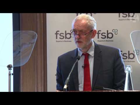 Journalist shouted down as he tries to ask Jeremy Corbyn Syria question - video