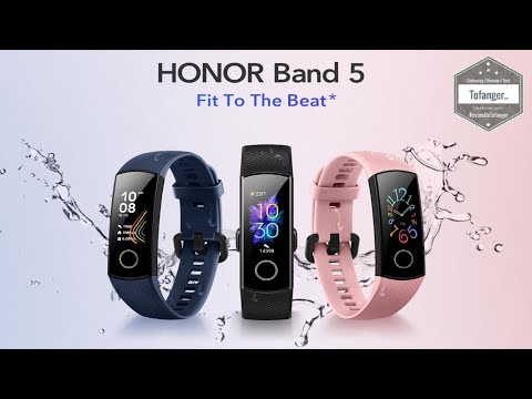 HONOR Band 5 - Sport Connected Watch - Smartwatch Honor Band 5 - Auspacken und loslegen