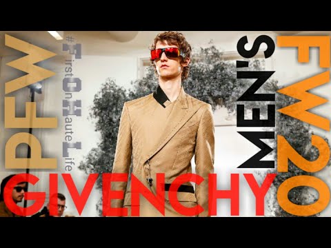 #FirstOnHauteLife - GIVENCHY Menswear FW20 | Elite Edit - Highlights | Paris Fashion Week
