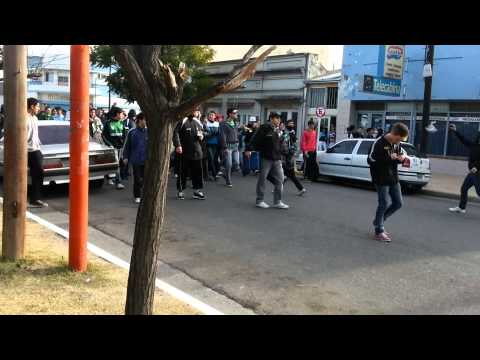 "La Gloriosa de caravana a tiro x la liga" Barra: La Gloriosa &bull; Club: Villa Mitre