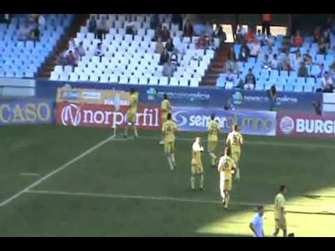 Gol de Portillo UD Las Palmas 1-2 Celta (Francis Mata SER)