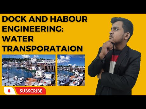 Dock and harbour Engineering|| Water transportation|| Harbours and ports|| #civilengineering