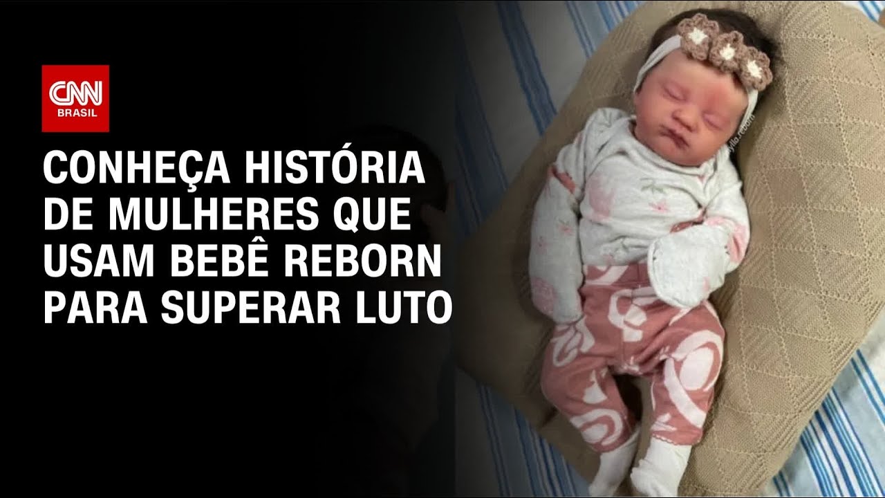 Bebês reborn ajudam mulheres a superarem o luto | CNN NOVO DIA
