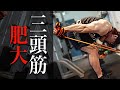 【筋トレ】自宅で三頭筋を徹底的に鍛える方法!腕を太くするならこれ!