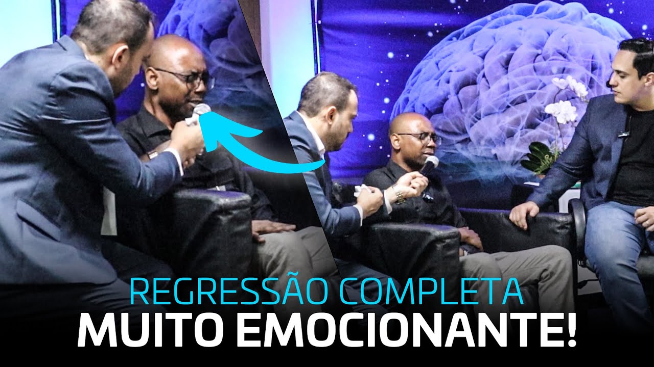 SESSÃO DE REGRESSÃO EMOCIONANTE 😱 Atendimento Completo de Hipnose Clínica
