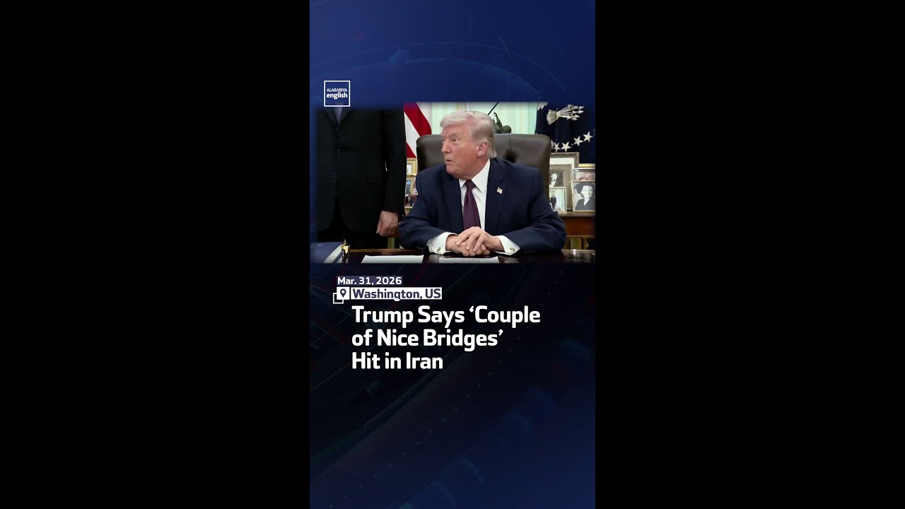 Video | Trump Says ‘Couple Of Nice Bridges’ Hit In Iran
