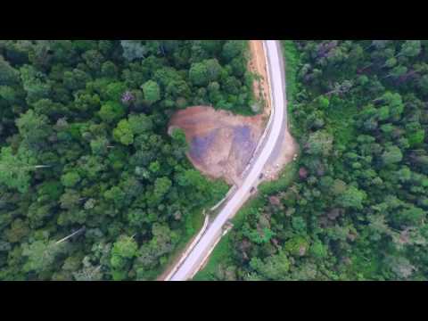 Drone flight, Maliau Basin, Sabah, Borneo