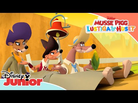 🤠 Cowboy-tävlingen | Musse Pigg Lustiga Huset | Disney Junior Sverige