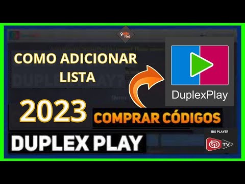 DUPLEX PLAY COMO ADICIONAR LISTA 2023