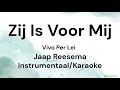 Zij Is Voor Mij (Vivo Per Lei) - Jaap Reesema KARAOKE/INSTRUMENTAAL + TEKST/LYRICS