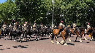 The Mounted Band of the Household Cavalry - King's Birthday Parade Rehearsal May 2026