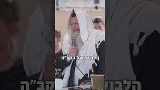 מה שירושלים מעניקה לכל העולם | הרב שמואל אליהו (הרב שמואל אליהו) - התמונה מוצגת ישירות מתוך אתר האינטרנט יוטיוב. זכויות היוצרים בתמונה שייכות ליוצרה. קישור קרדיט למקור התוכן נמצא בתוך דף הסרטון