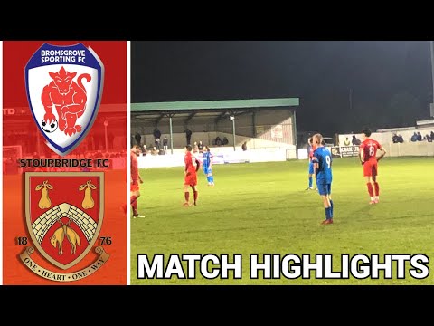 Bromsgrove Sporting v Stourbridge | Match Highlights | 2/11/21