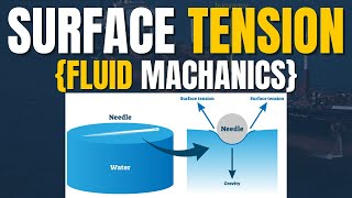 Surface Tension Fluid Mechanics | Real Life Example Easy To Understand For Everyone