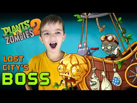 Plants vs Zombies 2 | Lost City Day 32 | Final Boss | Zombot