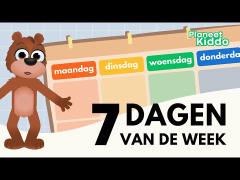🗓️ Welke Dag Is Het Vandaag? | Dagen Van De Week Leren En Oefenen | De Week Voor Peuters & Kleuters