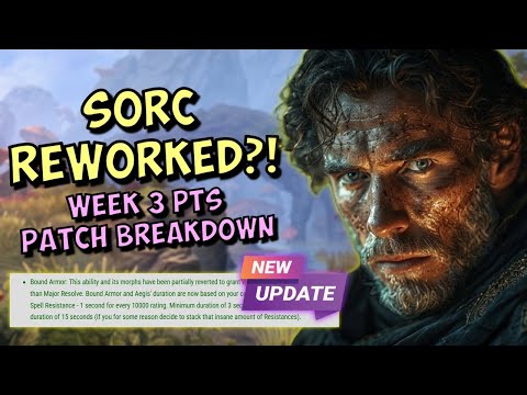 🧙ESO Sorcerer Rework Explained | Week 3 PTS Patch Notes | Update 47