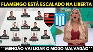 MENGÃO ESTÁ ESCALADO NA LIBERTADORES!´´MENGÃO VAI AMASSAR O RACING´´! NOTICIAS DO FLAMENGO