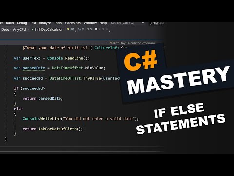 If Else Statements C Mastery Course