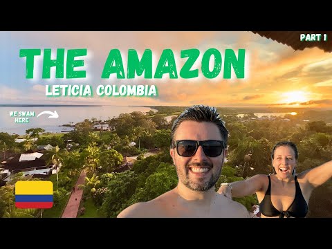 We Spent Two Nights in a Village in the AMAZON RAINFOREST! Part 1 Leticia Colombia Amazon River