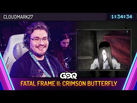 Fatal Frame II: Crimson Butterfly by Cloudmark27 in 1:34:34 - Awesome Games Done Quick 2026