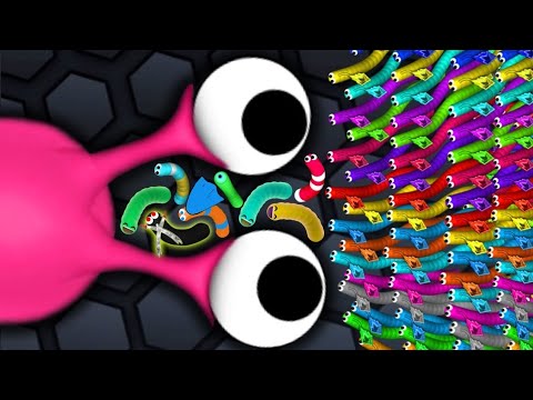 Slither.io . NOOB SNAKE vs.PRO MONSTER SNAKE / Epic Slitherio Gameplay (Slitherio OMG Moments)Funny