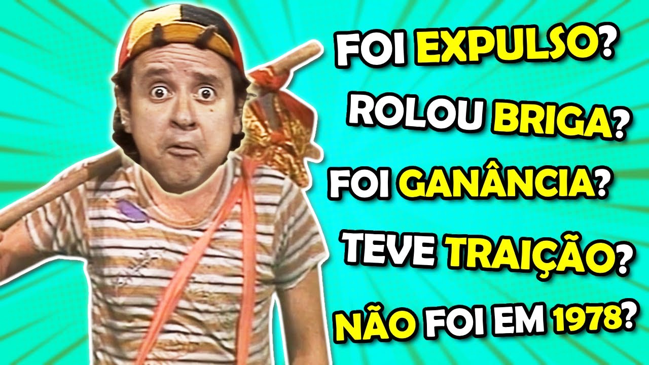 POR QUE o QUICO saiu de CHAVES?! TUDO sobre a saída do CARLOS VILLAGRÁN!