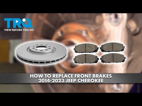 How to Replace Front Brakes 2014-2023 Jeep Cherokee