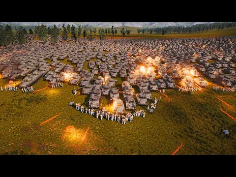 1000 Chuck Norris VS 10.000 Tanks ! Ultimate Epic Battle Simulator 2 - UEBS 2