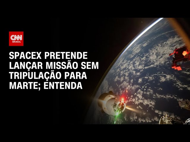 Engenheiro da Nasa detalha nova missão da SpaceX para Marte | AGORA CNN