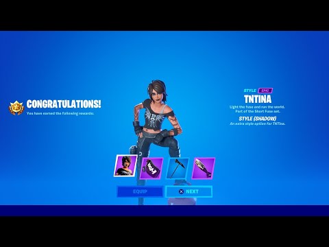 How to get shadow or ghost TINTINA complete at least 18 of TINTINA challenges fortnite