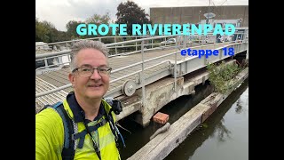 GROTE RIVIERENPAD (LAW6), etappe 18, Variant Rottemeren/3: van TERBREGGE naar SCHIEDAM KETHEL