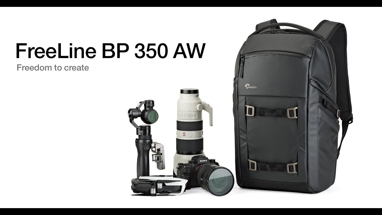 Lowepro FreeLine BP 350 AW, šedý