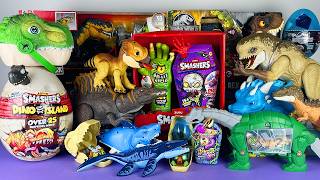 Download lagu Jurassic World Unboxing Review Asmr Colorful Dinosaur T-rex D-rex Giga Raptor Brachio ZURU Smashers mp3