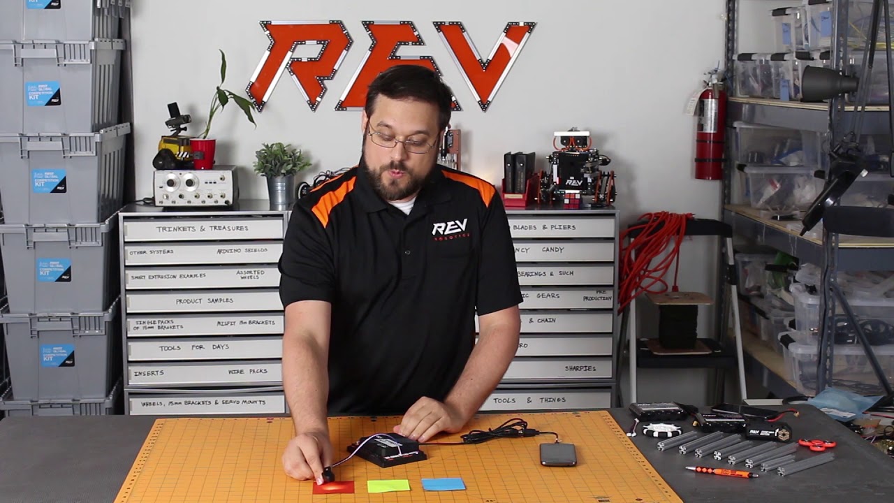 REV Robotics Color Sensor Overview