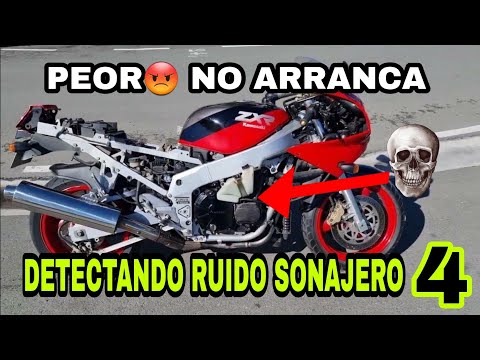 4❤️AHORA MOTO NO ARRANCA😡 MOTOR SUENA A SONAJERO😵 DESMONTAR BUSCANDO RUIDO RARO ZXR 750 H1