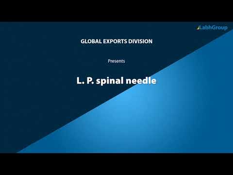 L P Spinal Needle
