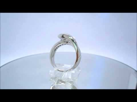 ROUND & PRINCESS DIAMOND ENGAGEMENT RING TENSION 1.47CT - KNR INC - 140.2