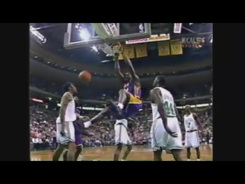 Shaquille O'Neal 34 Points @ Celtics, 99-00.