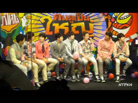 [Fancam] 110405 ZE:A @ Channel [V] Thailand - Interview