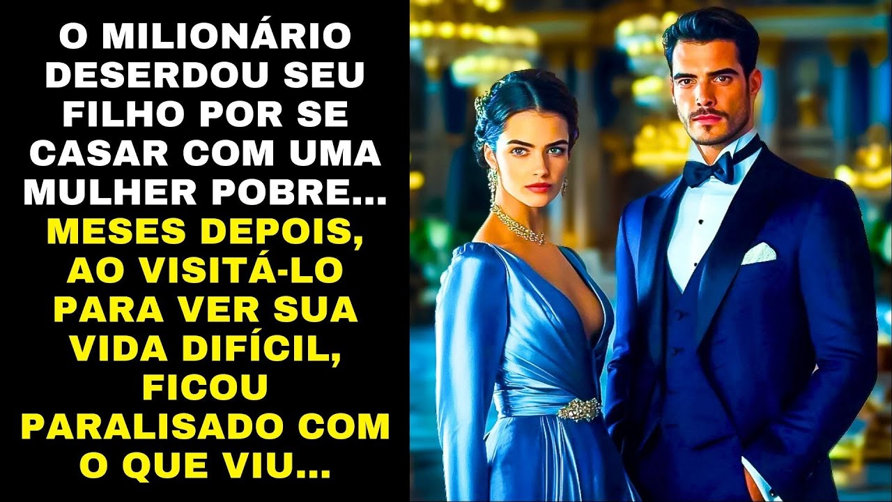 MILIONÁRIO DESERDOU SEU FILHO POR SE CASAR COM UMA MULHER POBRE...AO VISITÁ-LO, FICOU PARALISADO COM