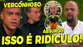 POSTURA PATÉTICA! FELIPE MELO E DENILSON SHOW DETONARAM ATUAÇÃO DO FLAMENGO CONTRA O VASCO!