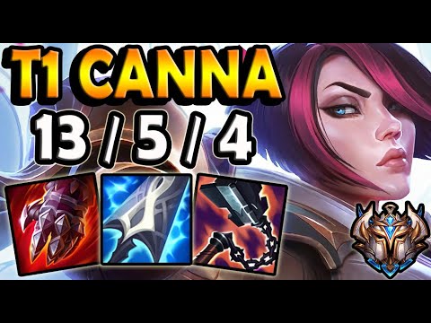 Fiora TOP vs Aatrox [ T1 Canna ] Patch 10.25 Korea Challenger ✅