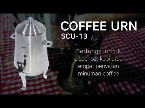 Coffee Urn Pemanas Kopi dan Teh Mutu SCU-13 on Youtube