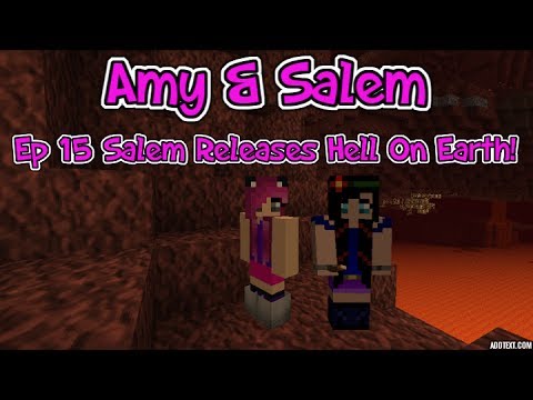 🔥 Amy & Salem Unleash Hell in Minecraft Ep. 15 🔥