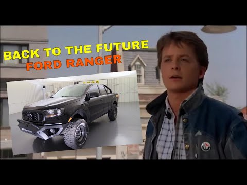 BACK TO THE FUTURE FORD RANGER TRIBUTE TRUCK BUILD